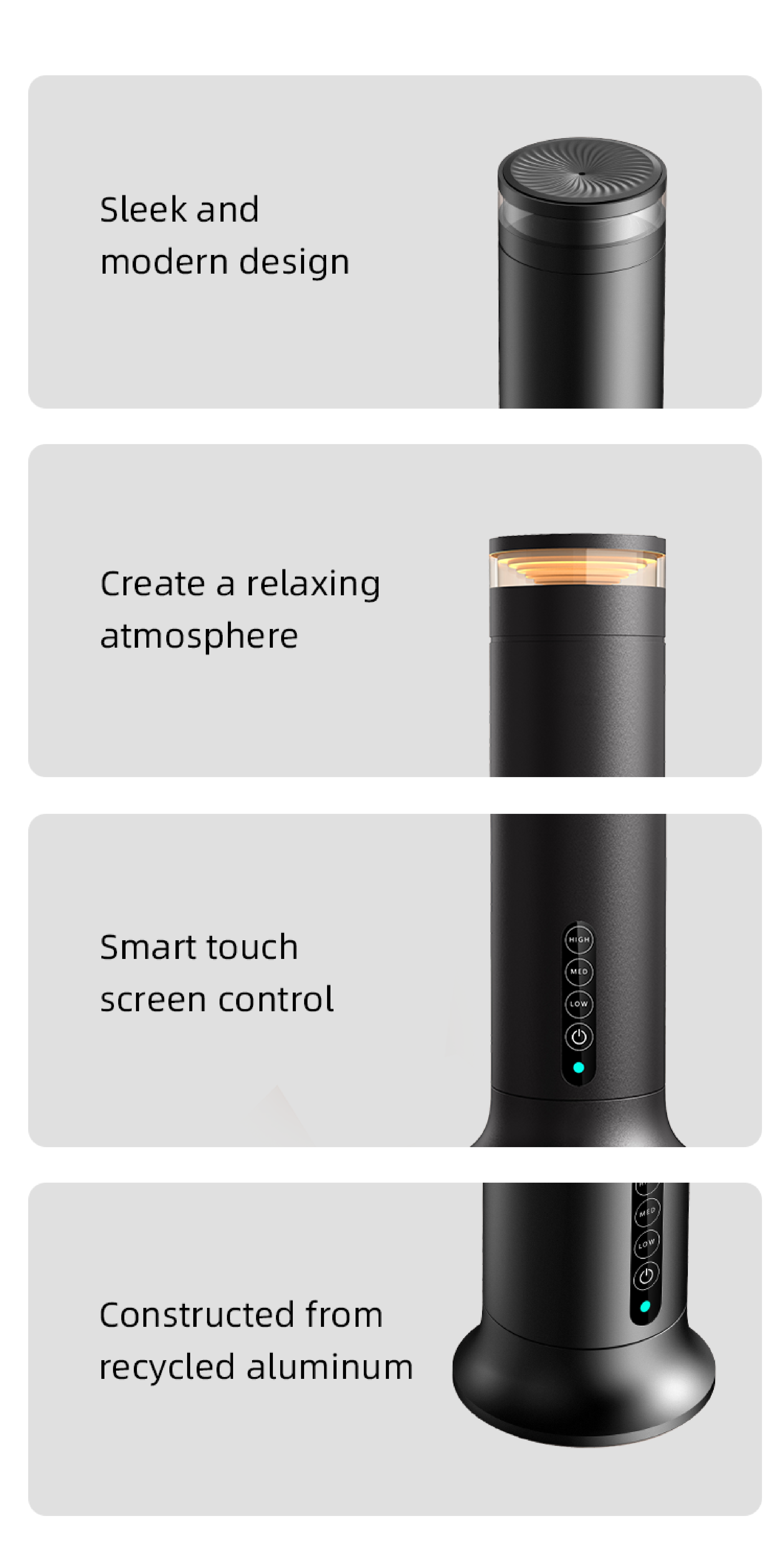 HARMONY LUXE DIFFUSER (Please choose your FREE 50ML OIL down below)